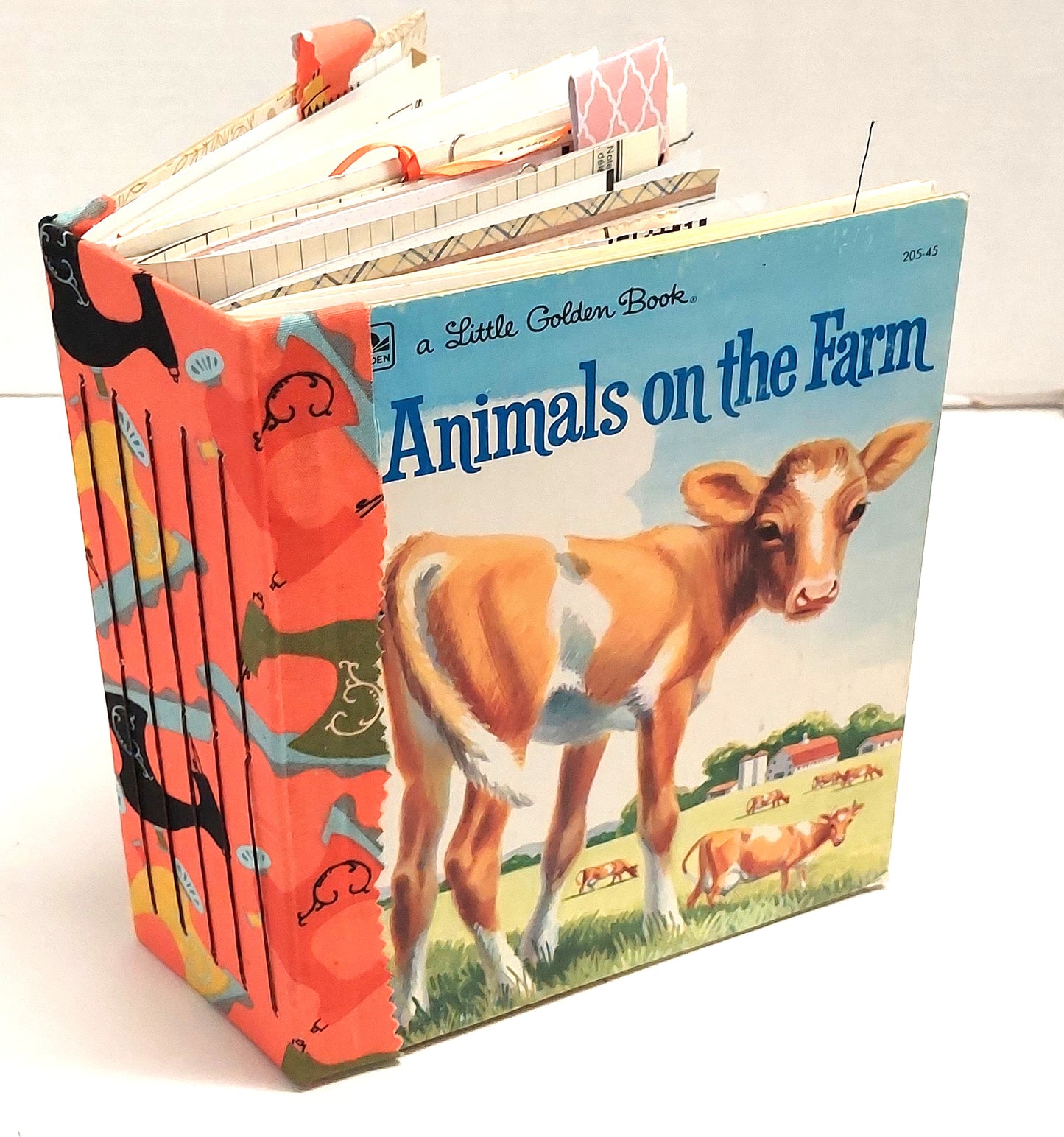 Animals on the Farm (LGB) Hardcover Junk Journal