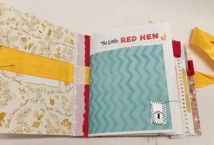 The Little Red Hen (LGB) Hardcover Junk Journal