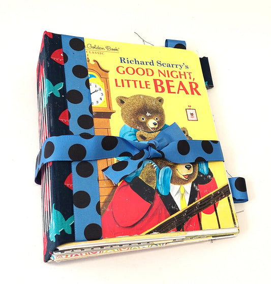 Good Night, Little Bear (LGB) Hardcover Junk Journal