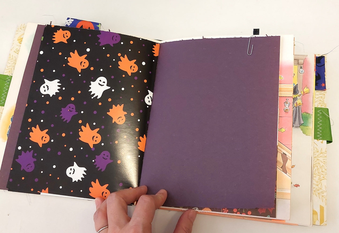 Which Witch is Which? Halloween Themed (LGB) Hardcover Junk Journal