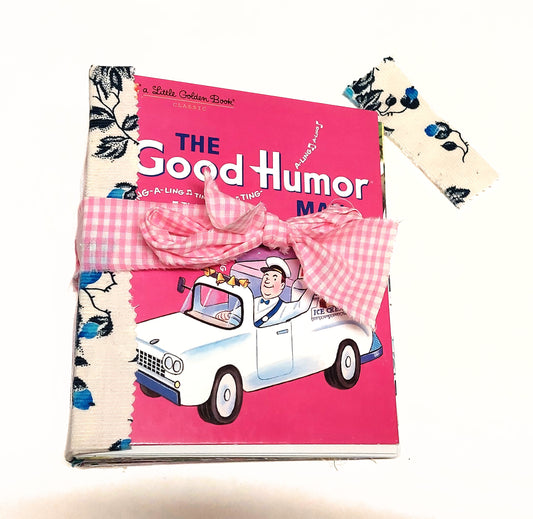 The Good Humor Man (LGB) Hardcover Junk Journal