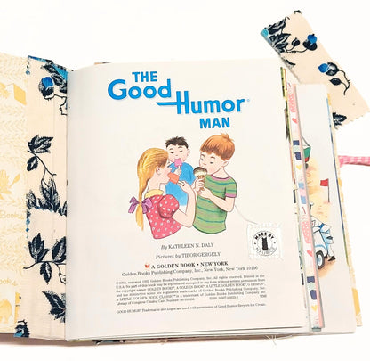 The Good Humor Man (LGB) Hardcover Junk Journal