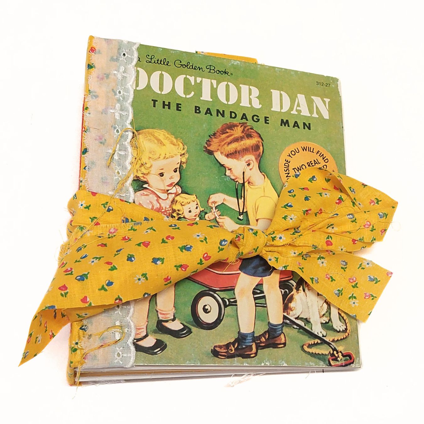 Dr. Dan the Band-aid Man (LGB) Hardcover Junk Journal