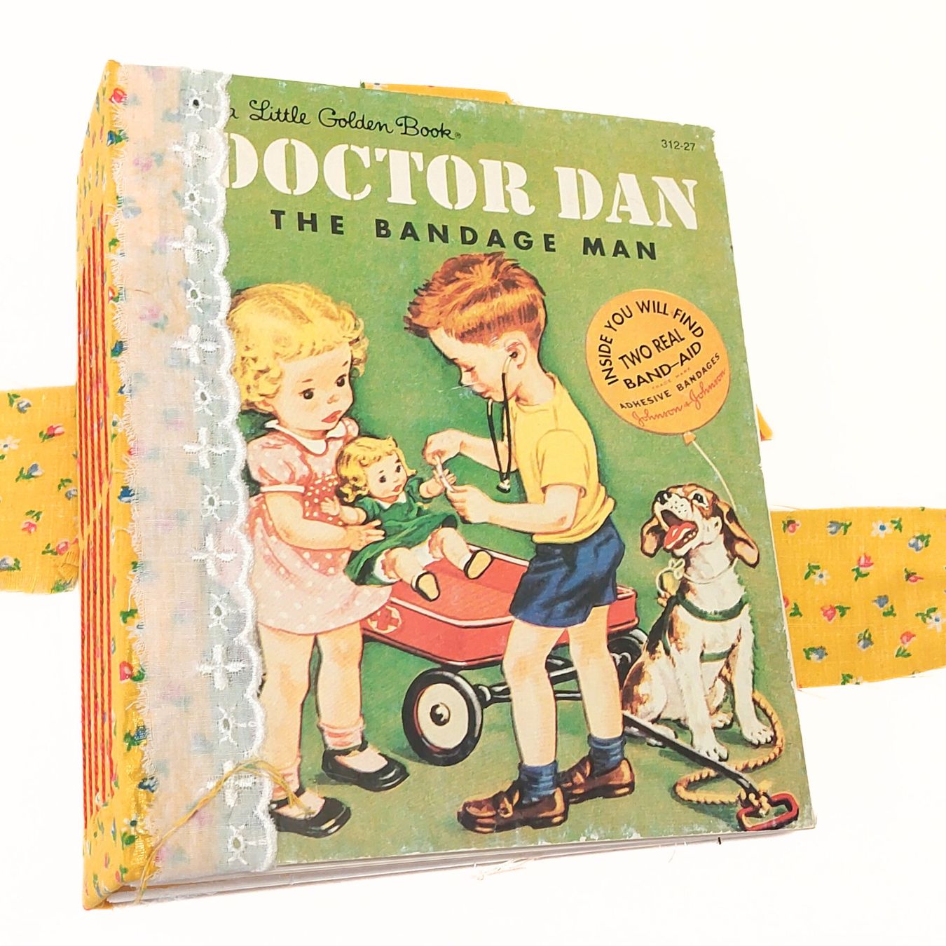 Dr. Dan the Band-aid Man (LGB) Hardcover Junk Journal
