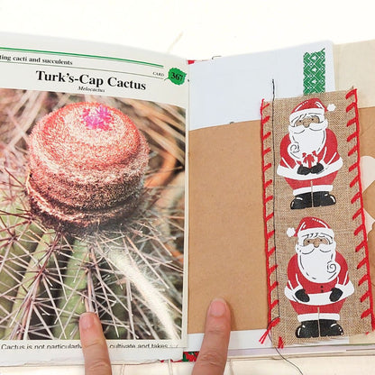 Santa's Toy Shop (LGB) Hardcover Junk Journal