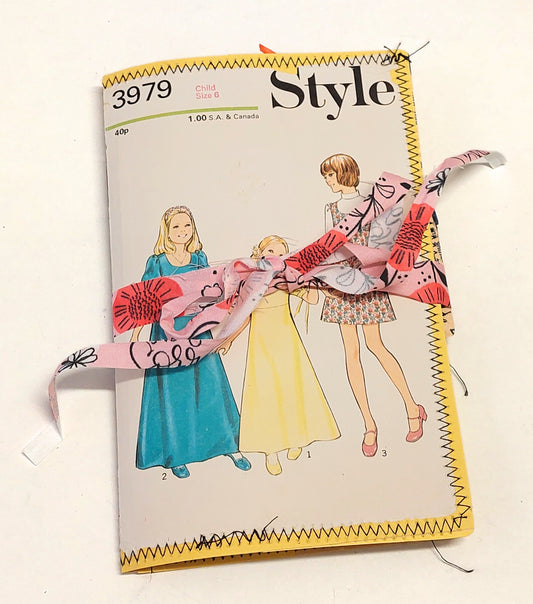 Vintage Sewing Pattern Junk Journal Style 3979